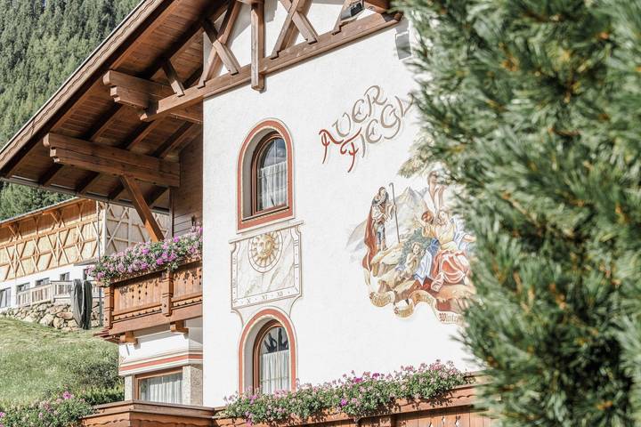 B&B für 2 Personen, mit Balkon und Terrasse sowie Garten im Ötztal