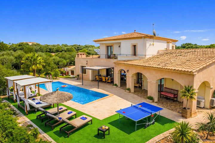 Sa Pedrera Finca para 8 en campos con piscina in Campos, Mallorca Sur