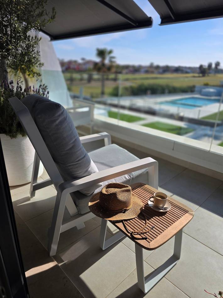 Apartamento para 4 personas, con sauna además de jardín y piscina para niños en Torre-Pacheco