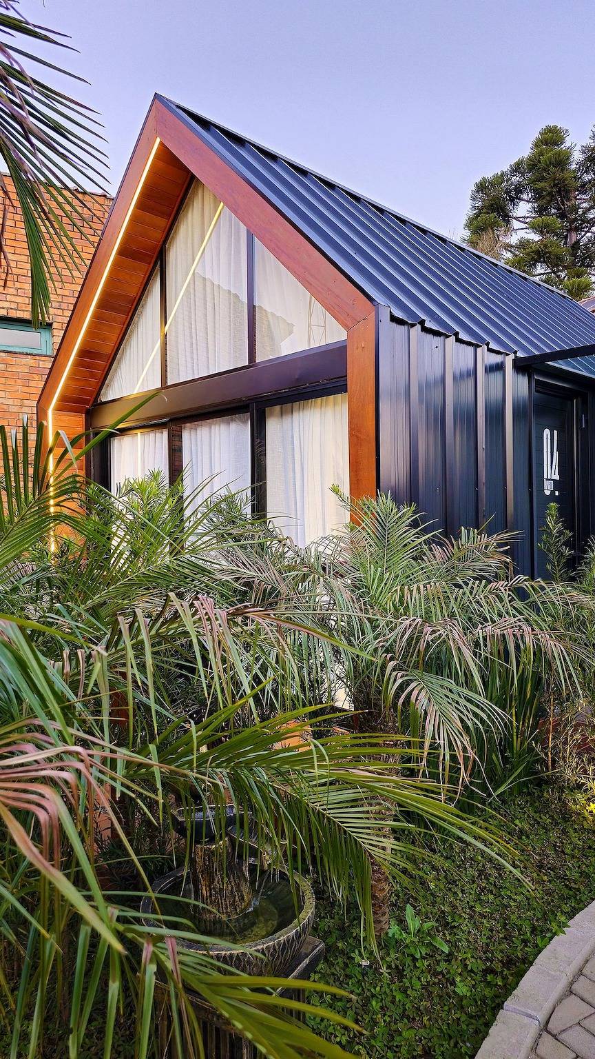Monolocale intero, Cabana Morano Calabro - urban cabin in Bento Gonçalves, Rio Grande do Sul