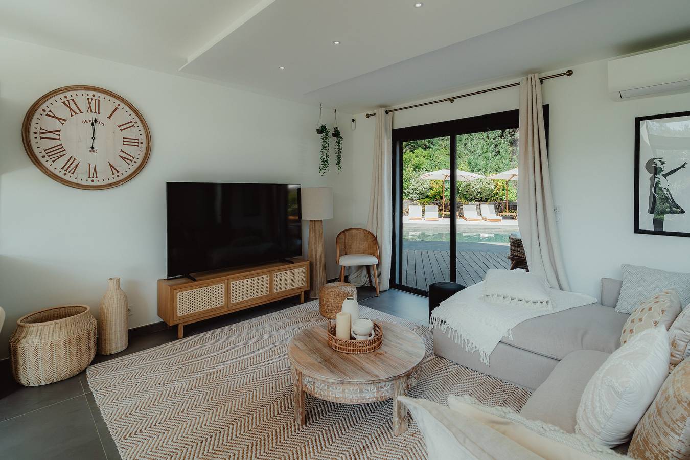 Villa „Azur“ mit Meerblick, Wlan und Klimaanlage in Grimaud, Mittelmeerküste (Frankreich)