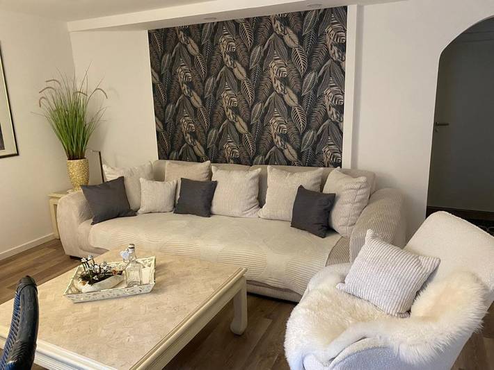 Ferienwohnung für 3 Personen, mit Terrasse und Garten sowie Ausblick in Bad Karlshafen