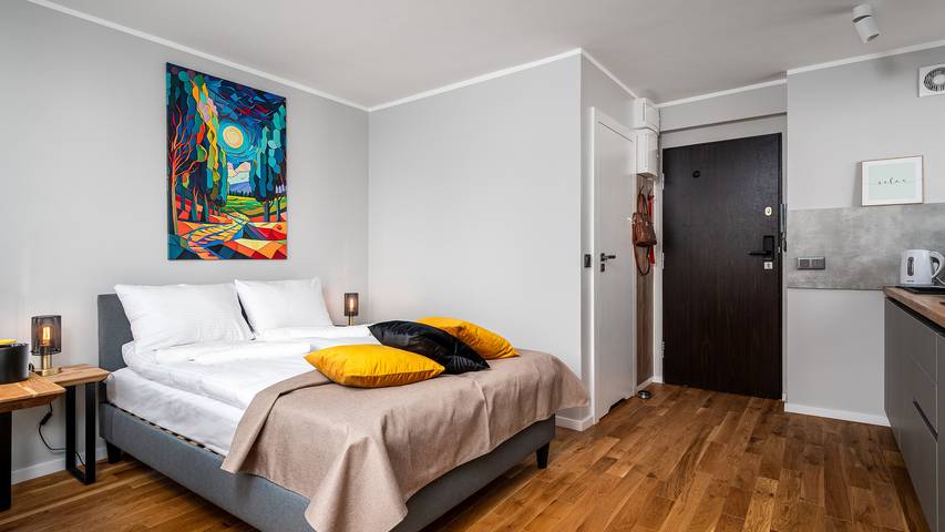 Ferienwohnung für 2 Personen, mit Balkon in Warschau - 4