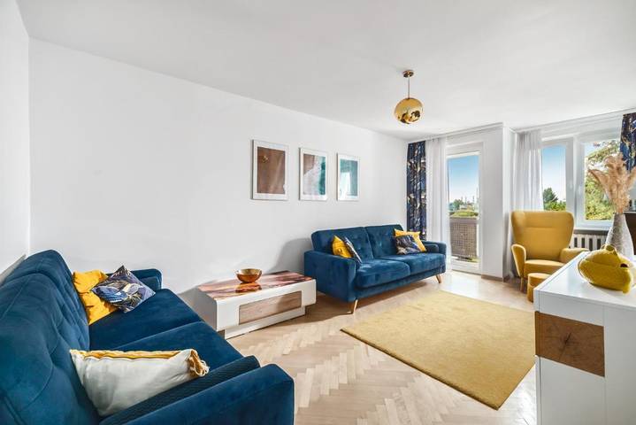 Vakantiewoning voor 6 personen, met balkon in Gdańsk