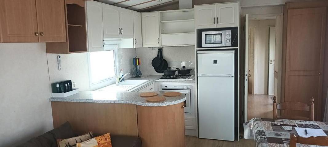 Camping pour 5 personnes, avec terrasse ainsi que jardin et vue en Mer du Nord (Belgique) - 2