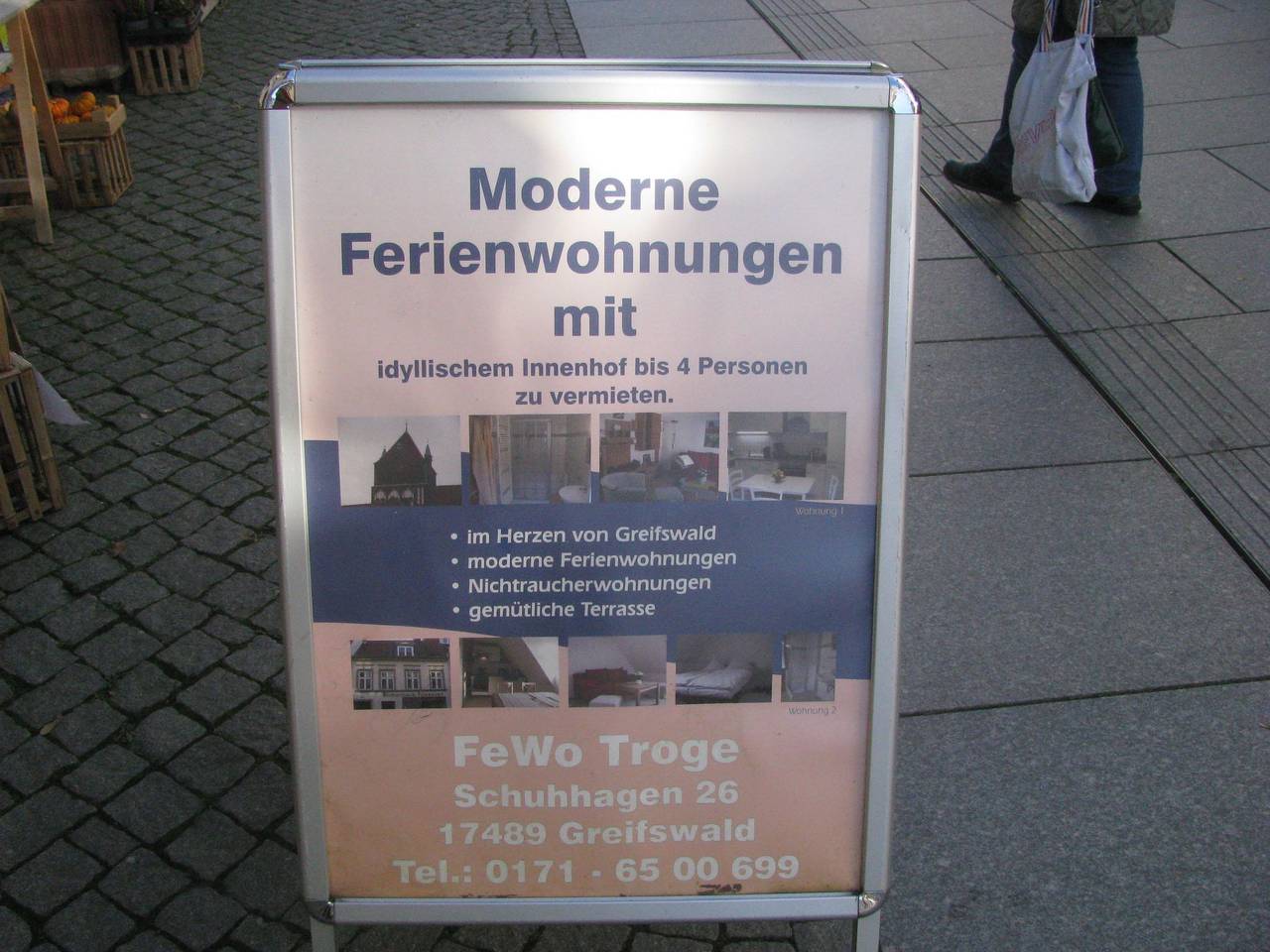 Apartamento entero, Moderne Ferienwohnung mitten in Greifswald in Greifswald, Pomerania Occidental