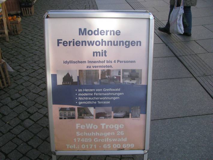 Ferienwohnung für 2 Personen, mit Garten in Greifswald - 3