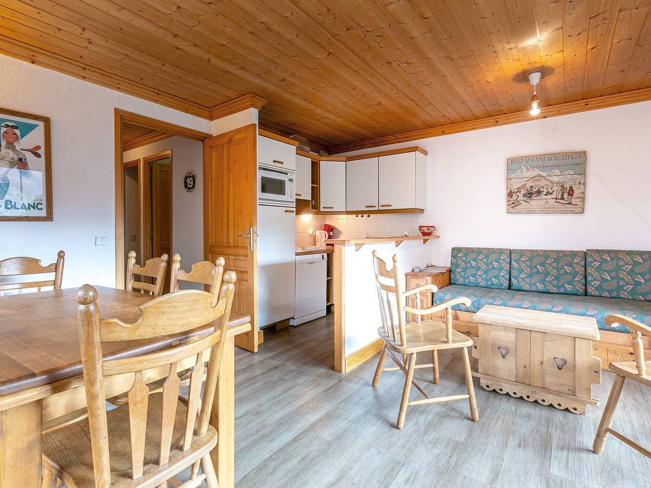 Appartement entier, Appartement familial - 2 chambres, balcon, proche pistes, Méribel in Méribel-Mottaret, Les Allues