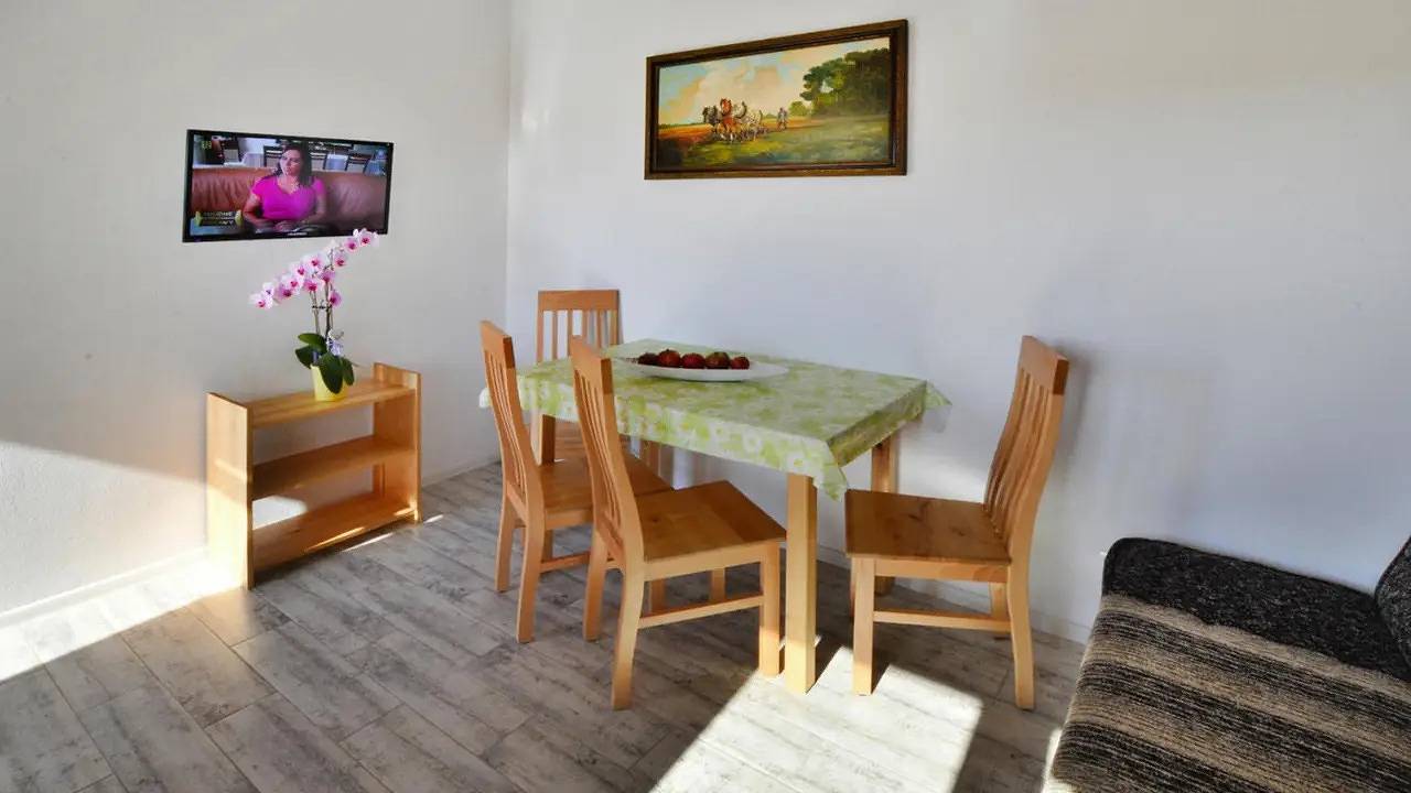 Ganze Ferienwohnung, Ferienwohnung für 3 Personen (29 m²) in Rusinowo in Rusinowo, Powiat Sławieński