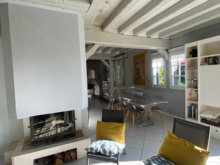 Location de vacances pour 10 personnes, avec vue ainsi que piscine et terrasse à Gonneville-sur-Mer - 3