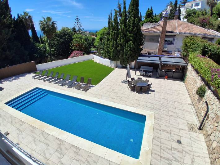 Casa rural para 12 personas, con balcón y jardín en Benalmádena - 4