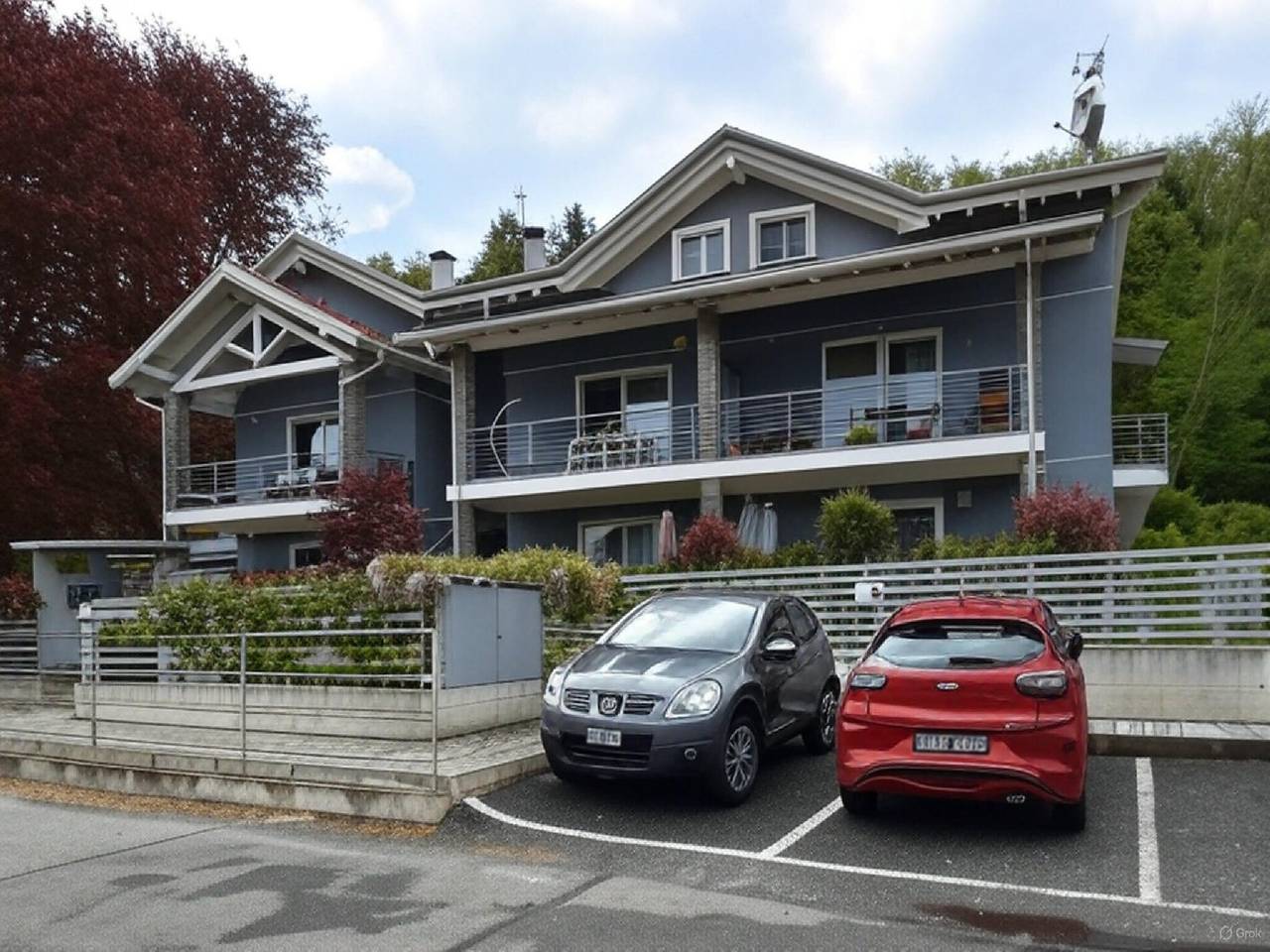 Apartamento cerca de Lago Maggiore in Ghevio, Municipio de Meina