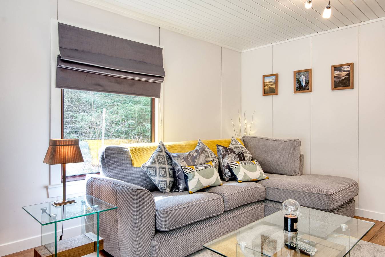 Chalet für 4 Personen mit Balkon in Stirling und Umgebung
