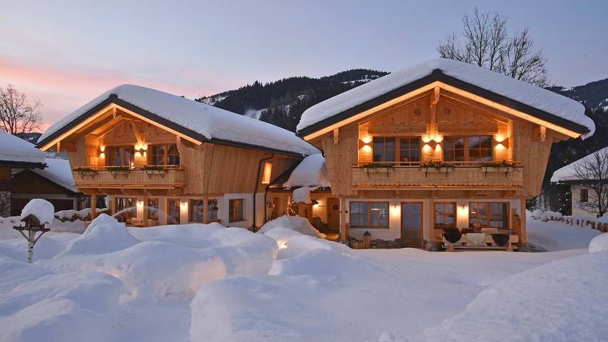 Chalet voor 12 personen, with sauna and tuin as well as terras, met huisdier in Wagrain