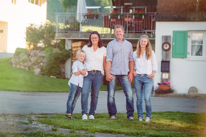 Bauernhof für 3 Personen, mit Terrasse und Garten in Oberstaufen