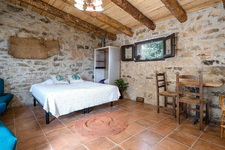 Hel lejlighed, Apartment 'El Mirador Del Cel 3' with Mountain View and Shared Terrace in Forès, Tarragona Provins
