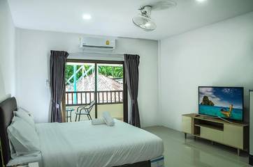 Maison d’hôte pour 2 personnes, avec vue et balcon en Thailande