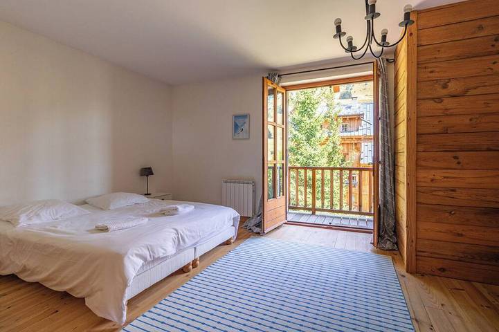 Chalet pour 12 personnes, avec balcon et jardin à Villard-Reculas - 4