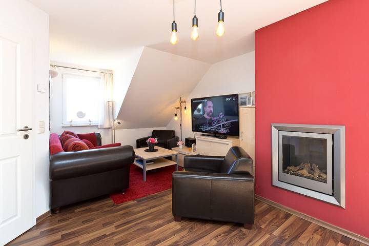 Ganze Wohnung, Komfortable Ferienwohnung - Golf Oase - mit Sauna in Göhren-Lebbin in Göhren-Lebbin, Mecklenburgische Seenplatte