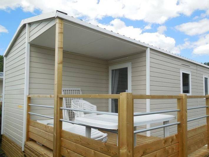 Camping Du Lac Terre d'Auge - Mobilheim 4 personen - Mobilheim 2 Zimmer 25m² in Sainte-Famille-en-Auge, Lisieux und Umgebung
