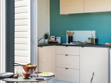 Mobil home pour 2 personnes, avec piscine et terrasse dans Plage des Govelins