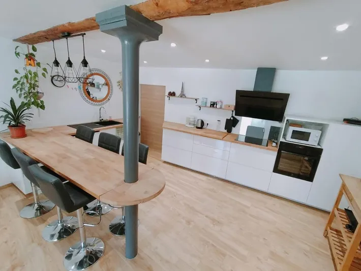 Apartamento de vacaciones para 6 personas, con terraza y jardín - 1