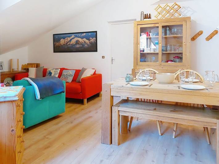 Gîte pour 6 personnes, avec balcon à Les Contamines-Montjoie - 3