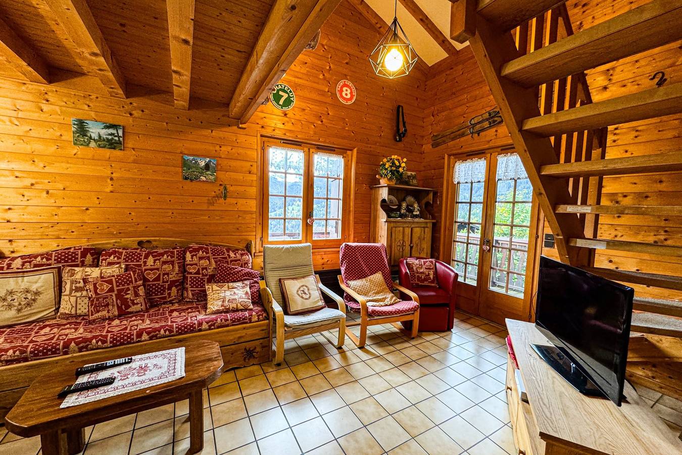 Chalet face au Mont-Blanc, calme et confort in Saint-Gervais-les-Bains, Pays du Mont-Blanc