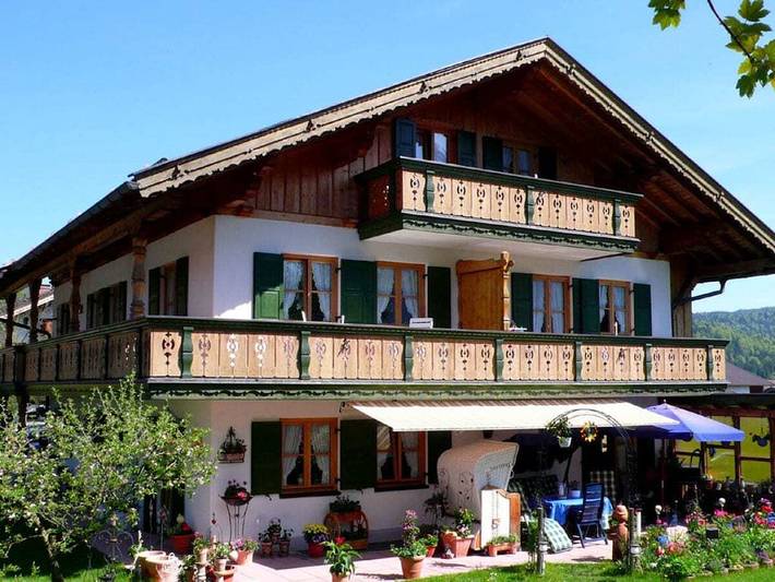 Ferienhaus für 3 Personen, mit Balkon, mit Haustier am Walchensee