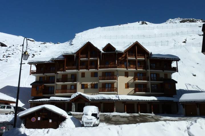 Chalet pour 10 personnes, avec balcon, animaux acceptés à Val Thorens