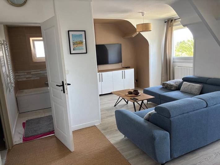 Gîte pour 4 personnes, avec jardin à Urville-Nacqueville