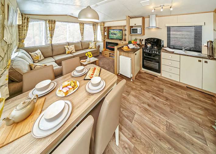 Caravan for 8 people in Cumbria