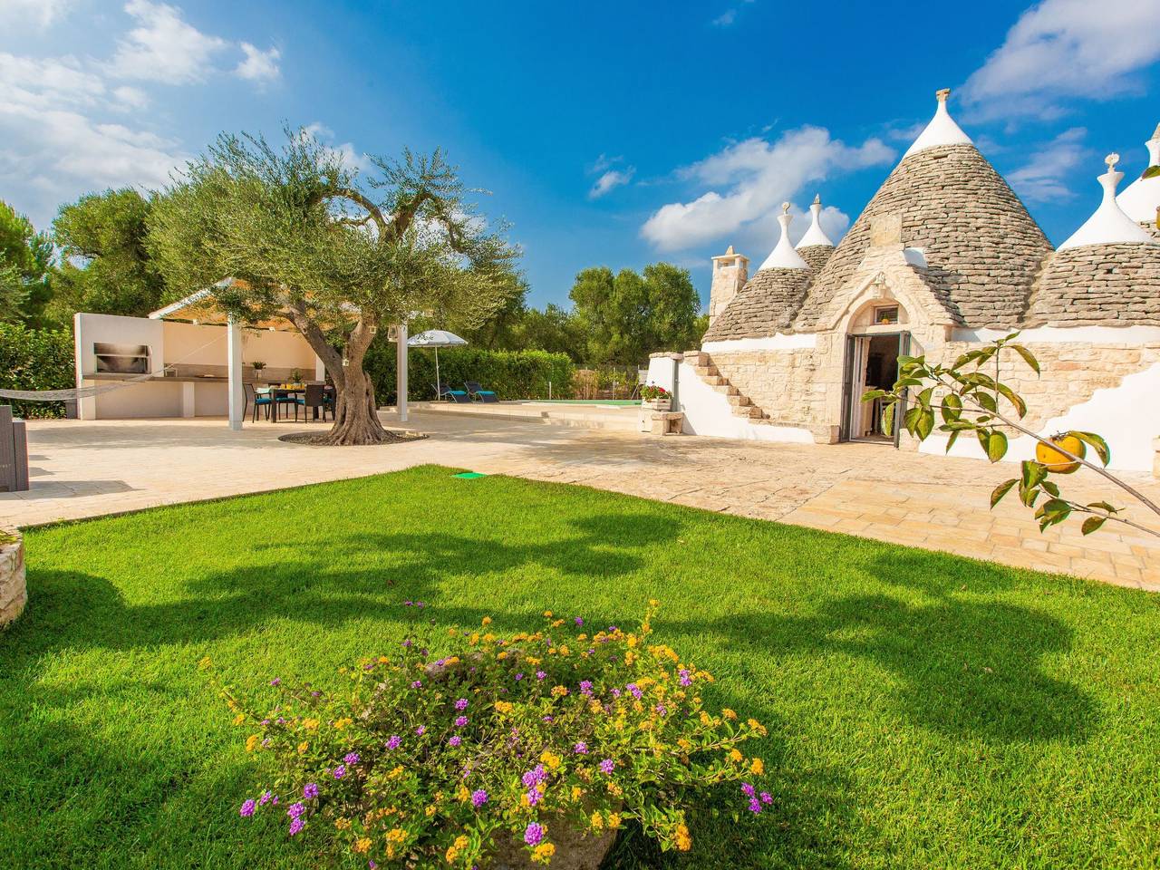 Trullo  mit pool Ostuni: Kostenlos: Bettwäsche und Handtücher, 2 Fahrräder, 1 H in San Michele Salentino, Salento
