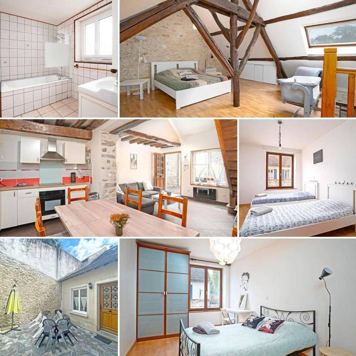 Location de vacances pour 8 personnes, avec terrasse à Moret-sur-Loing - 2