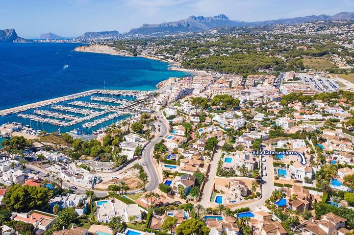 Chalet para 14 personas con jardín in Cala del Portitxol (Moraira), Teulada