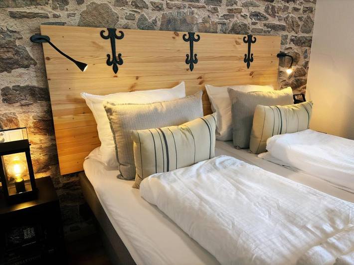 Ferienwohnung für 2 Personen, mit Balkon und Terrasse sowie Sauna und Ausblick in Bad Saulgau - 3