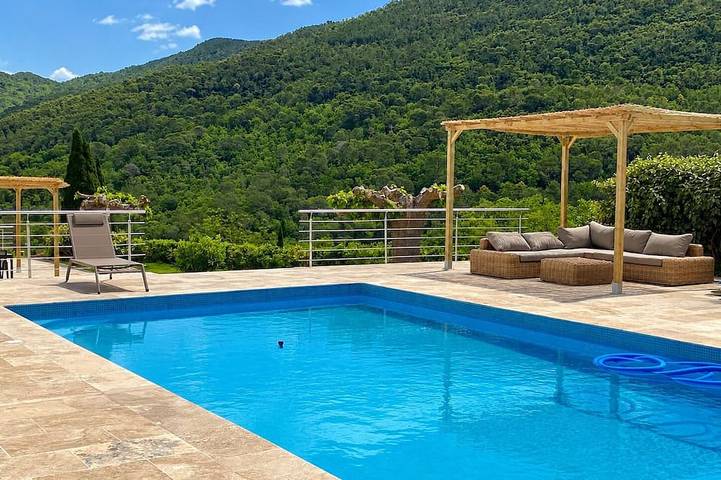 Fully renovated villa in Provence, with large pool and spectacular valley view in Bargemon, Draguignan Region