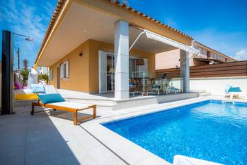 Ferienhaus in Sa Ràpita, Campos für 8 