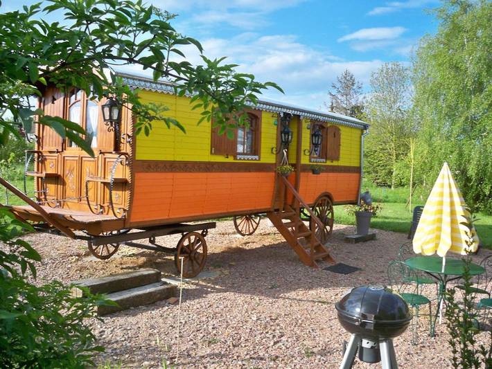 Chambre d’hôte pour 4 personnes, avec vue ainsi que jardin et sauna