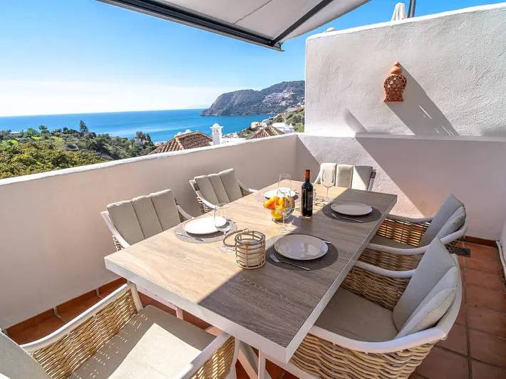 Villa pour 6 personnes, avec terrasse et piscine à La Herradura