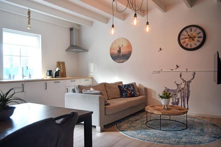 Vakantiehuis voor 2 personen, with Whirlpool and Terras as well as Tuin and Uitzicht in Drunen