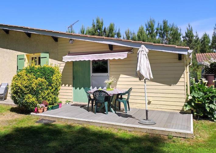 Apartamento de vacaciones para 4 personas, con terraza y jardín - 1