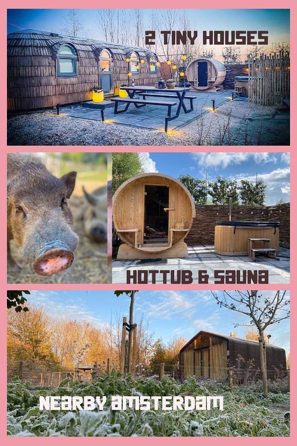 Ferienhaus für 2 Personen, mit Whirlpool und Terrasse sowie Garten und Sauna in Almere