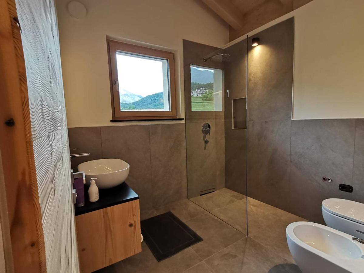 Double Room with Terrace in Cavalese, Fleimstaler Alpen