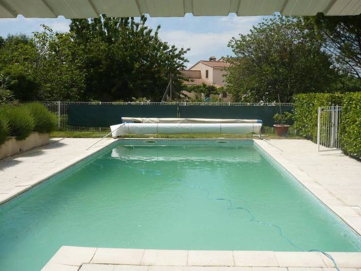 Gîte pour 4 personnes, avec jardin ainsi que vue et piscine, adapté aux familles à Cléon-d'Andran - 4