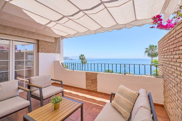 Apartamento para 4 personas, con balcón en Marina del Este