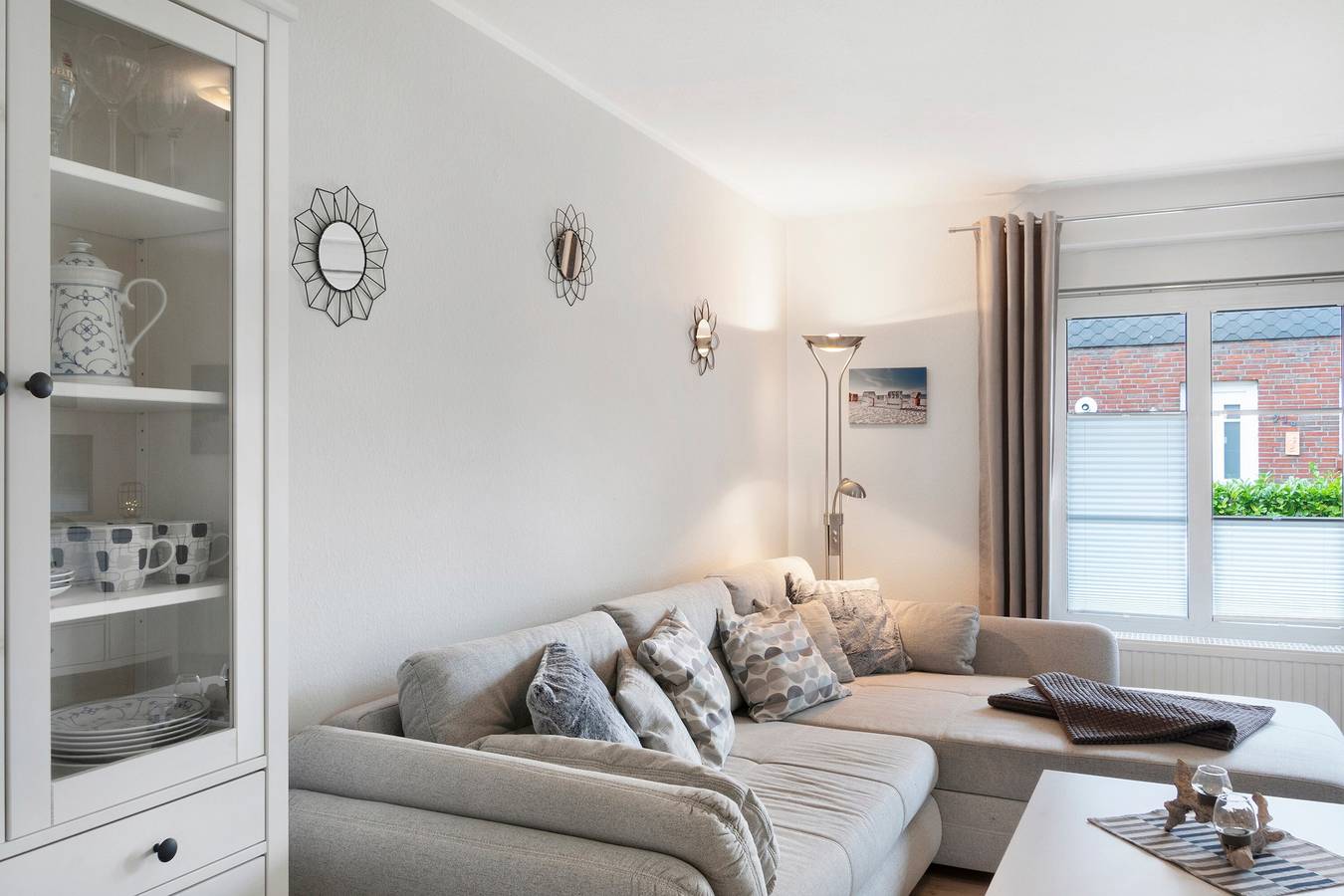 Ganze Wohnung, Apartment 'Fewo Wittesand' mit gemeinsamer Terrasse, Gemeinschaftsgarten und Wlan in Hooksiel, Wangerland