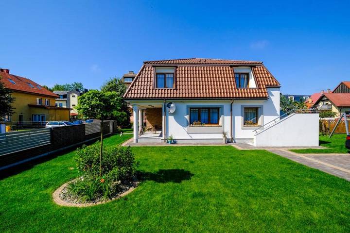 Obiekt b&b dla 2 osób, z Balkon i Taras oraz Ogród w Łeba