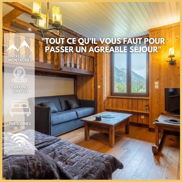 Appartement de vacances pour 4 personnes, avec vue