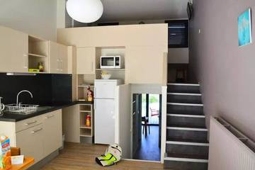 Location de vacances pour 4 personnes, avec terrasse à Saint-Julien-Chapteuil